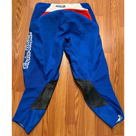 Troy Lee Designs Yamaha Blue Motorcross Pants Mens 36 - Picture 3 of 7